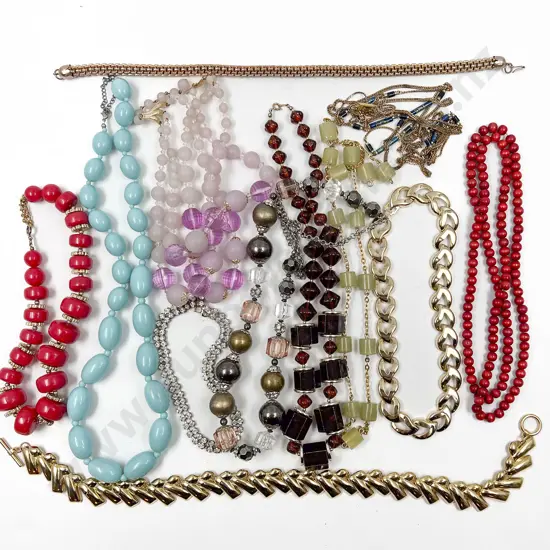 Collection Vintage Fashion Costume Necklaces