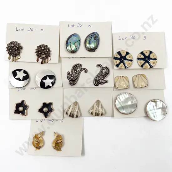 Collection Costume Dress Earrings