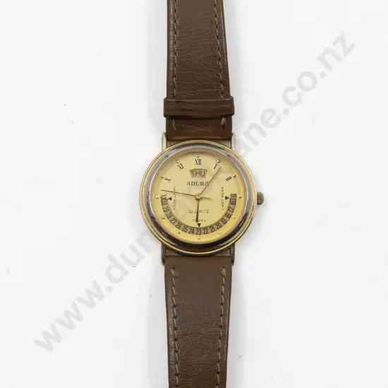 Vintage Adura Chronograph Quartz Ladies Wrist Watch