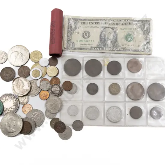 Small Qty Vintage Pocket Change Coinage
