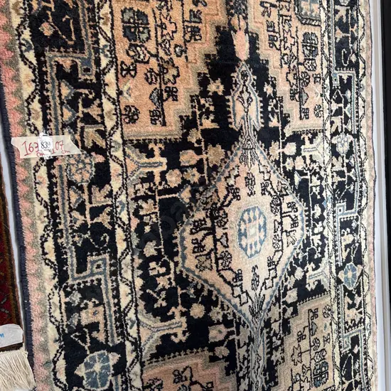 Vintage Faded Persian Rug