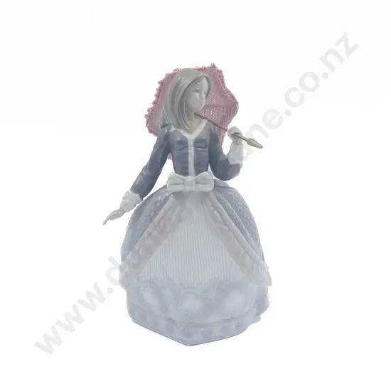 Lladro Figure of Girl and Parasol