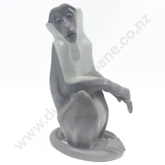 Large China Figure of Monkey