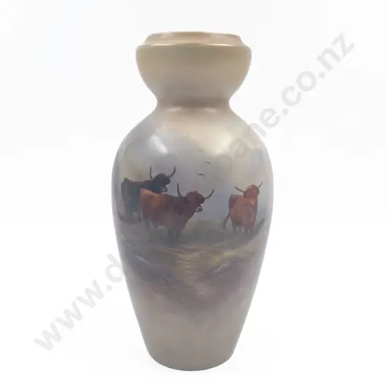 Crown Devon Worcester Style Vase