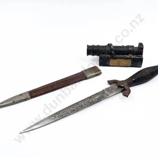 Small Siege Gun Model together with Vintage Dagger