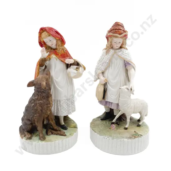 Two China Nursey Figures