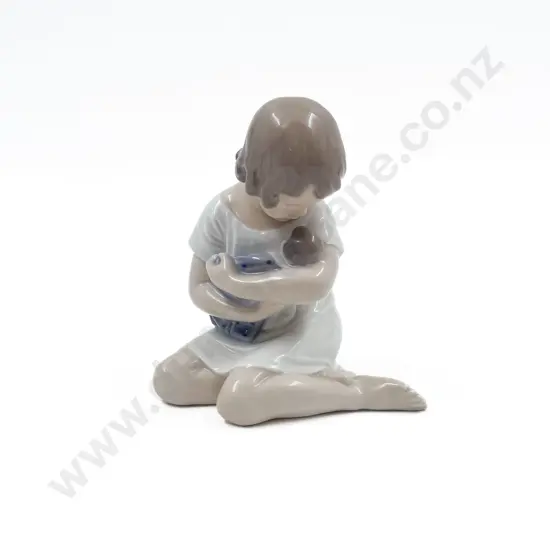 Royal Copenhagen Figure of Child and Baby