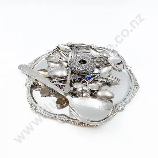 Quantity of Assorted S/S and Plated Cutlery etc