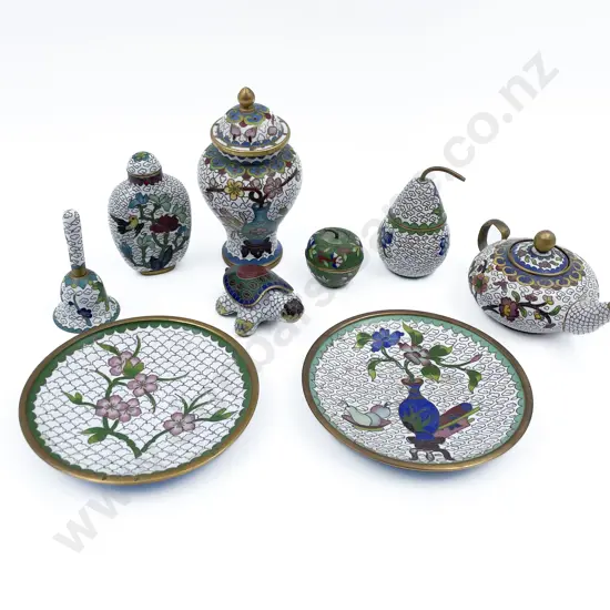Small Quantity of Assorted Cloisonné's