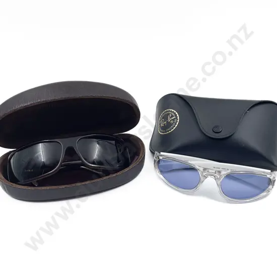Cased Ray-Ban Sunglasses together with John Varvatos Glasses