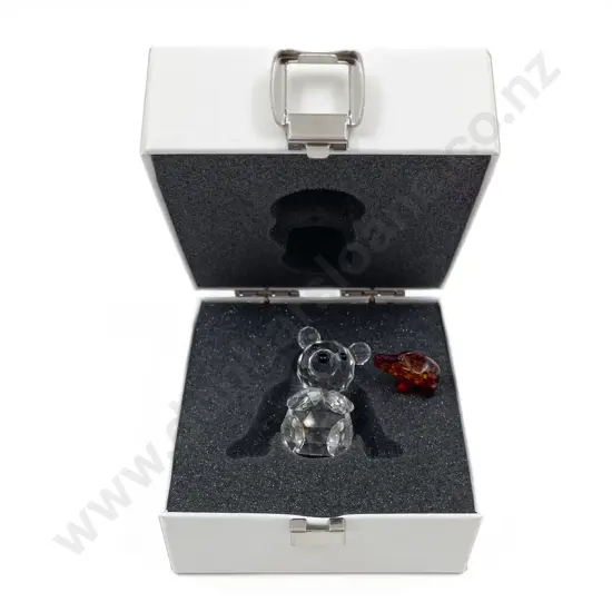 Boxed Swarovski Teddy Bear and Other