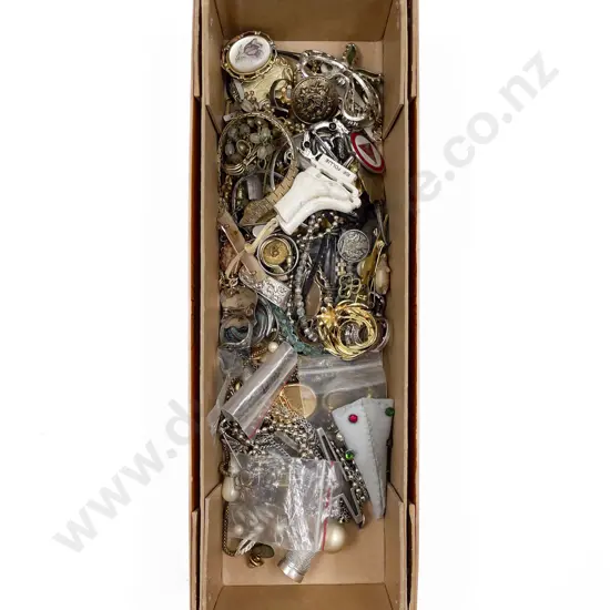 Box of Assorted Costume Jewellery