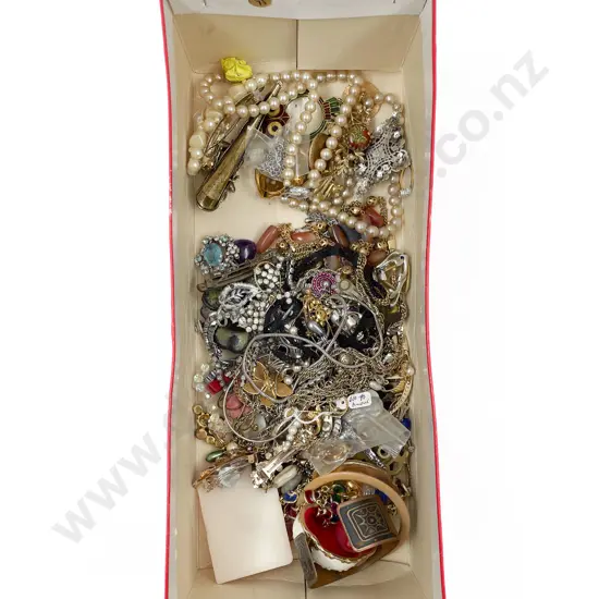 Box of Assorted Costume Jewellery