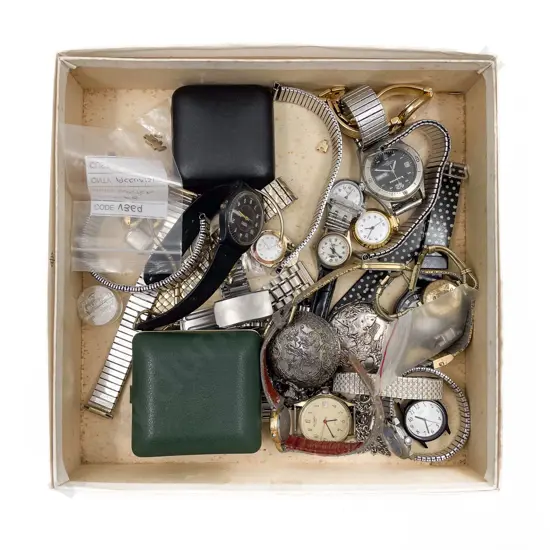 Quantity of Assorted Wrist Watches and Time Pieces