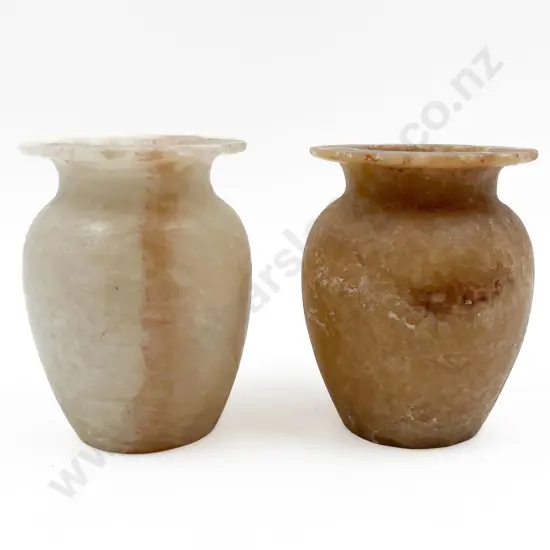 Two Alabaster Vases