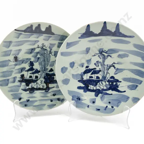 Two Provincial Ming Plates