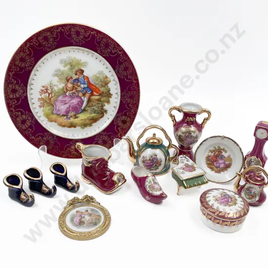 Small Quantity of Assorted Limoges