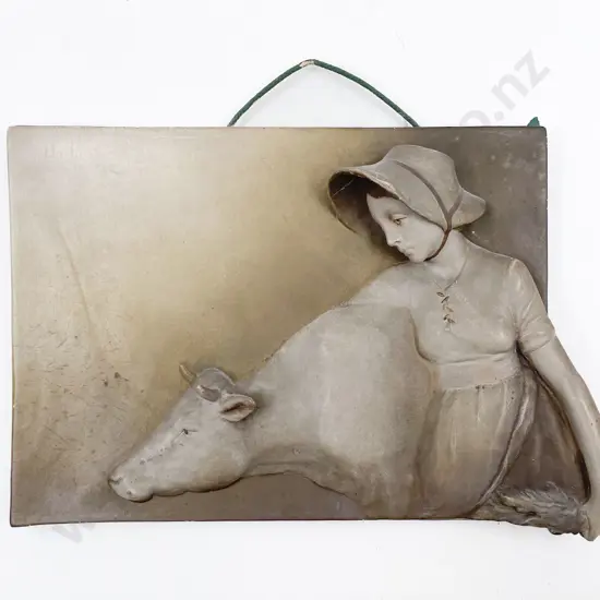 Vintage Wall Plaque repaired