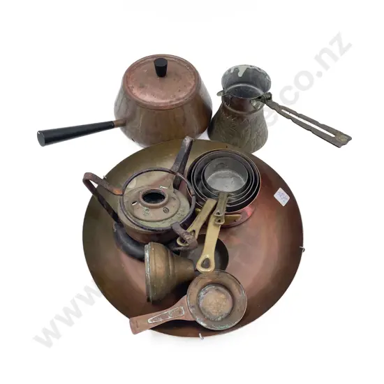 Quantity of Assorted Metal Ware