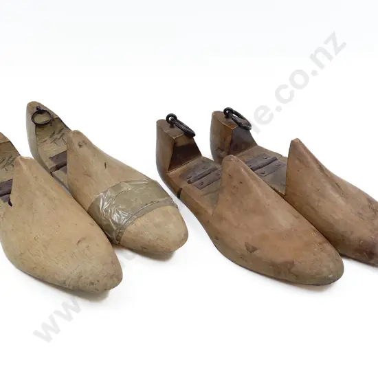Two Pairs of Vintage Shoe Lasts
