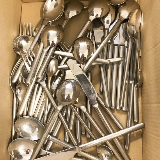 Box of Assorted Cutlery