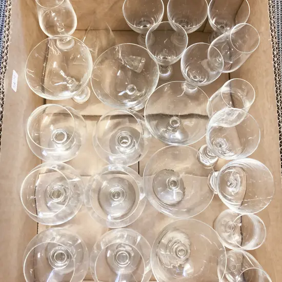 Quantity of Assorted Danish Glass Ware