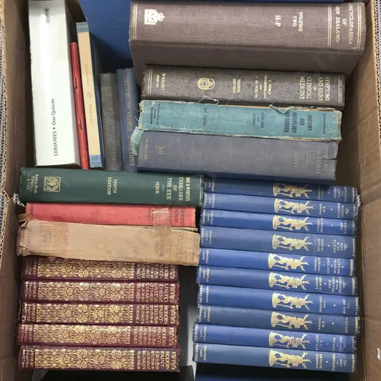 Quantity of Assorted Vintage Books