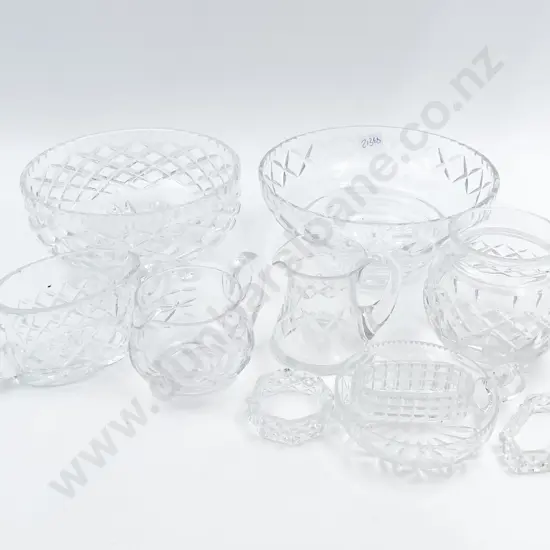 Quantity of Assorted Crystal etc