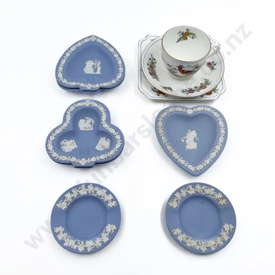 RD Trio together with Seven Wedgwood Dishes