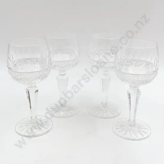 Four Waterford Wine Goblets