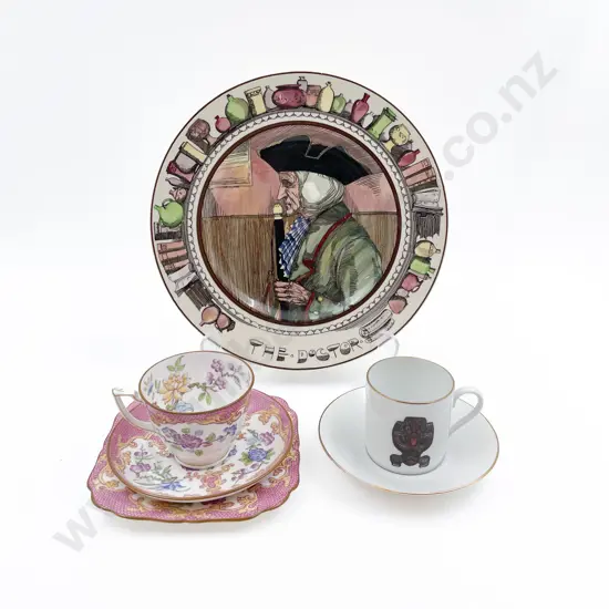 Minton Trio and Small Assortment of Fancy China