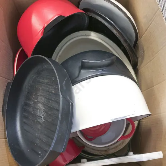 Box of Assorted Kitchenware