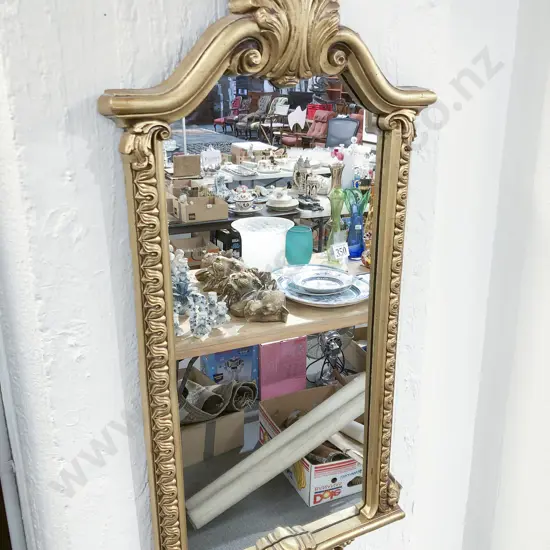 Ornate Gilt Painted Wall Mirror