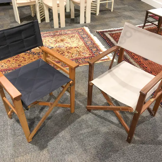 Two Directors Chairs