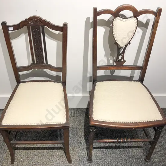 Two Antique Side Chairs