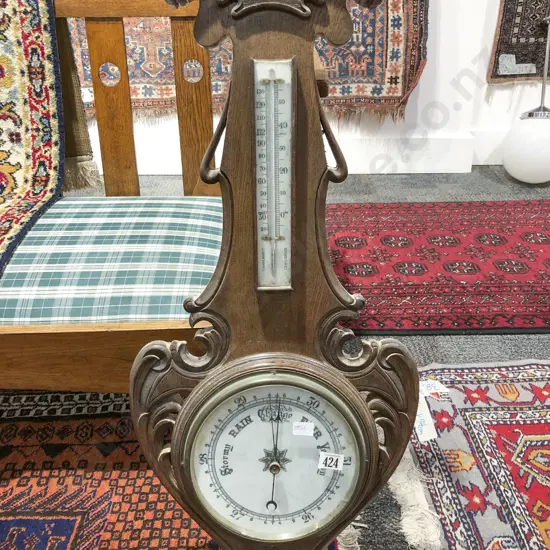 Oak Framed Barometer