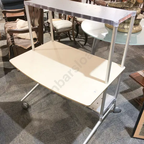 C1998 Kartell Desk 'Partner 2506' series designed by Alberto Meda and Paolo Rizzatto