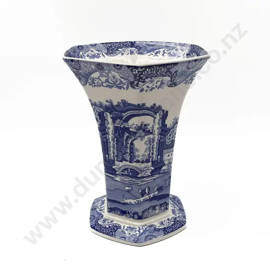 Spode Blue and White Vase
