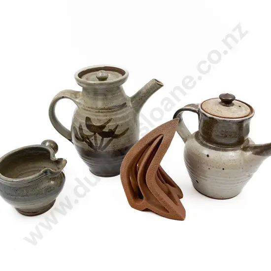 Four Pieces of Assorted Pottery