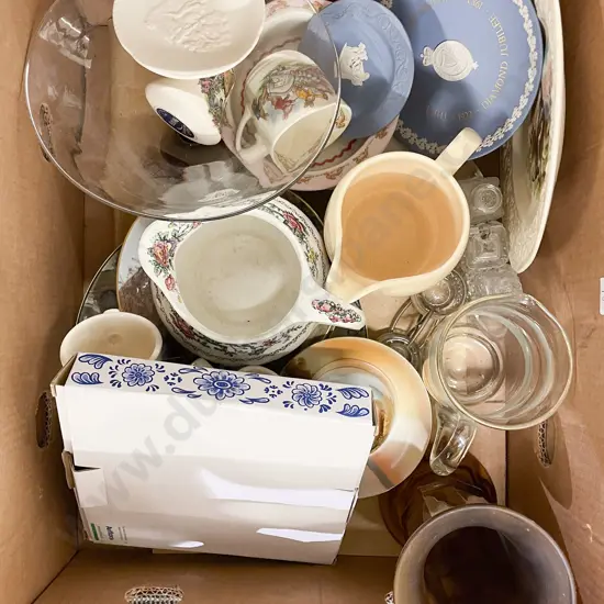 Quantity of Assorted China and Glass Ware