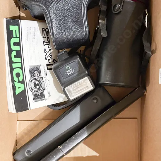 Fujica Camera and Assorted Accessories