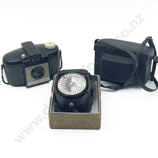 Two Vintage Kodak Cameras