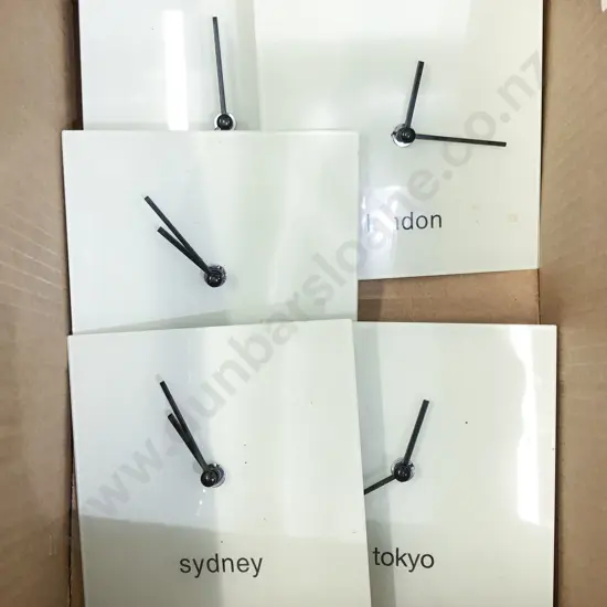 Five Assorted Wall Clocks