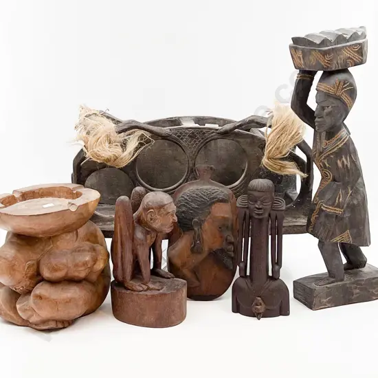Quantity of Assorted Tribal Tourist Ware