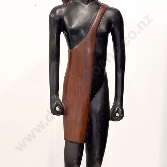 Large Carved African Figure