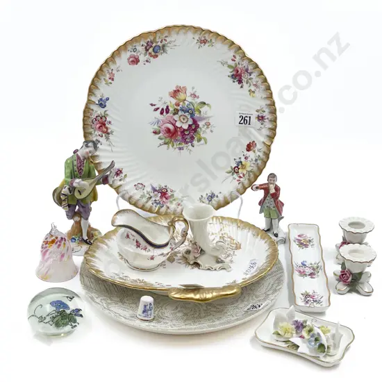 Quantity of Assorted Fancy China and Ornaments including Hamersley