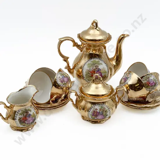German Fancy China Tea Set