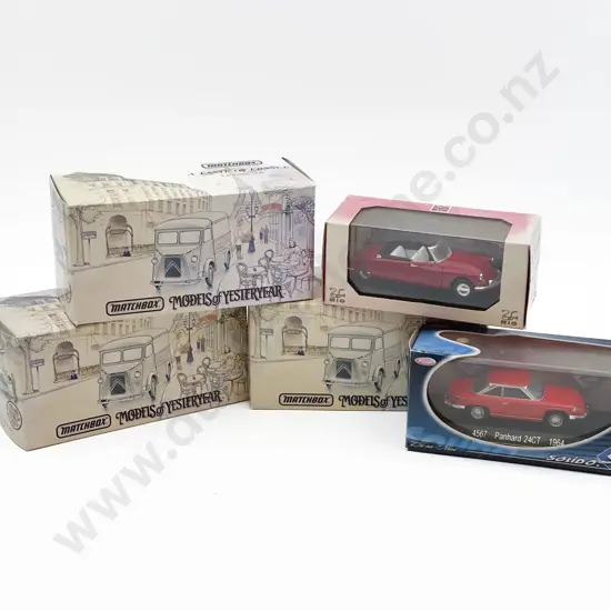 Three Matchbox Models of Yesteryear