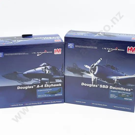 Two Boxed HM Die Cast Models