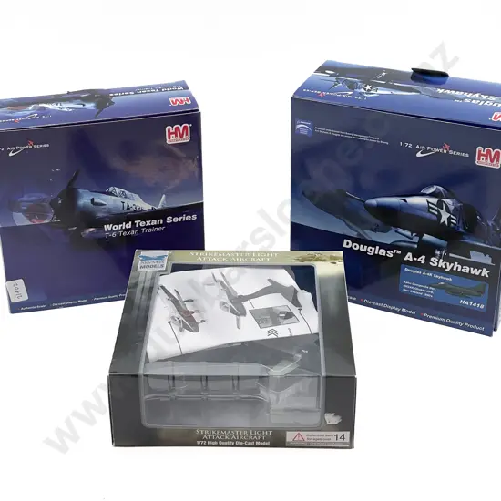 Three Assorted Die Cast Aircraft Models